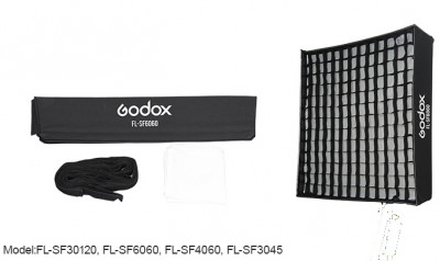 Soft Box con Griglia 30x120 per FL150R (FL-SF)