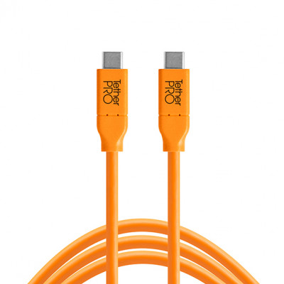 Cavo Pro da USB-C a USB-C 4.6m Arancione