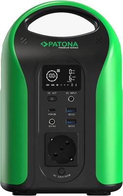Power station portatile Premium Outdoor 300, PD 60W, USB 5V 3A, DC 12V 5A, 300W AC