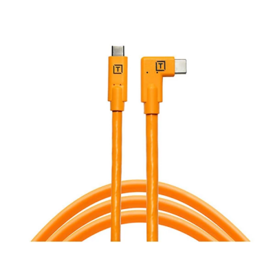 Cavo Pro da USB-C a USB-C angolare 4.6m - Arancione